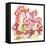 Spring Bunny Dance-Judy Mastrangelo-Framed Stretched Canvas