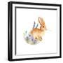 Spring Bunny II-Andi Metz-Framed Art Print