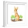 Spring Bunny IV-Andi Metz-Framed Premium Giclee Print