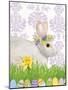 Spring Bunny IV-Kathleen Parr McKenna-Mounted Art Print