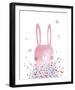 Spring Bunny-Clara Wells-Framed Giclee Print