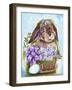 Spring Bunny-Sheena Pike Art And Illustration-Framed Giclee Print