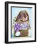 Spring Bunny-Sheena Pike Art And Illustration-Framed Giclee Print