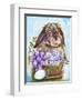 Spring Bunny-Sheena Pike Art And Illustration-Framed Giclee Print