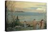 Spring by the Sea-Charles Conder-Stretched Canvas