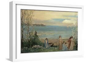 Spring by the Sea-Charles Conder-Framed Giclee Print