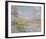 Spring by the Seine, 1878-Claude Monet-Framed Premium Giclee Print