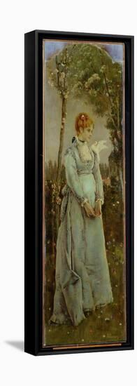 Spring, C.1876-Alfred Emile Léopold Stevens-Framed Stretched Canvas