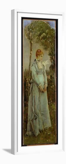 Spring, C.1876-Alfred Emile Léopold Stevens-Framed Premium Giclee Print