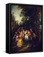 Spring, C1730-Nicolas Lancret-Framed Stretched Canvas