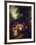 Spring, C1730-Nicolas Lancret-Framed Giclee Print