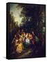 Spring, C1730-Nicolas Lancret-Framed Stretched Canvas