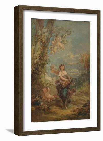 'Spring', c1802, (1938)-Marguerite Gerard-Framed Giclee Print