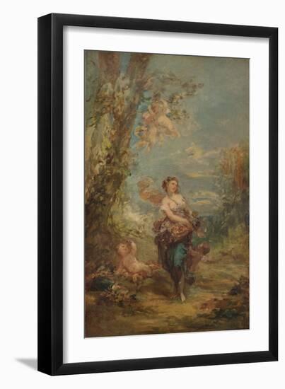 'Spring', c1802, (1938)-Marguerite Gerard-Framed Giclee Print