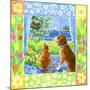 Spring Cat and Dog-Geraldine Aikman-Mounted Giclee Print