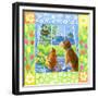 Spring Cat and Dog-Geraldine Aikman-Framed Giclee Print
