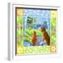 Spring Cat and Dog-Geraldine Aikman-Framed Giclee Print