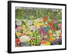 Spring Cats-Hilary Jones-Framed Giclee Print