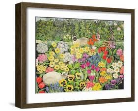 Spring Cats-Hilary Jones-Framed Giclee Print