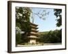 Spring Cherry Blossom, Kyoto City, Honshu Island, Japan-Christian Kober-Framed Photographic Print