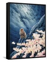 Spring - Cherry Blossoms-Joh Naito-Framed Stretched Canvas