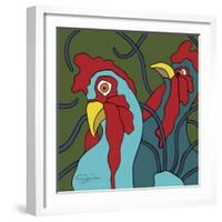 Spring Chickens-Cindy Wider-Framed Giclee Print