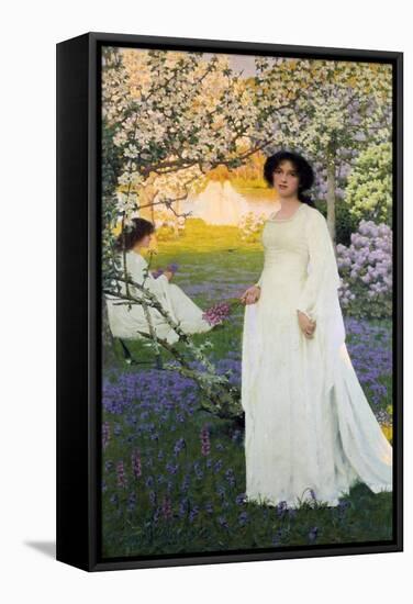 Spring, Circa 1900s-Arthur Herbert-Framed Stretched Canvas