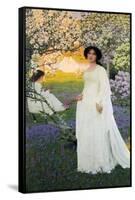 Spring, Circa 1900s-Arthur Herbert-Framed Stretched Canvas