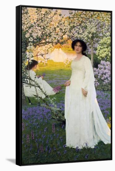 Spring, Circa 1900s-Arthur Herbert-Framed Stretched Canvas