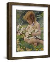 Spring. Circular, 1917-Franz Dvorak-Framed Giclee Print