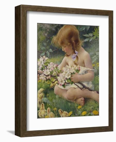 Spring. Circular, 1917-Franz Dvorak-Framed Giclee Print