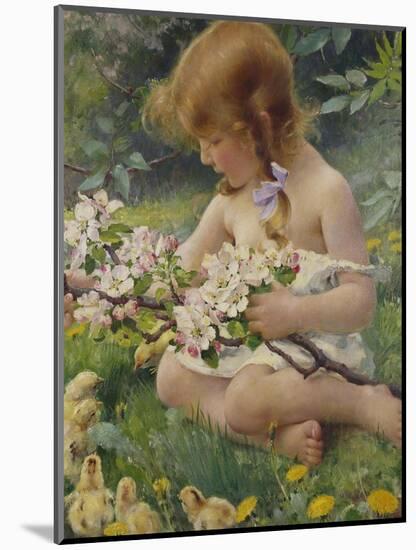 Spring. Circular, 1917-Franz Dvorak-Mounted Giclee Print