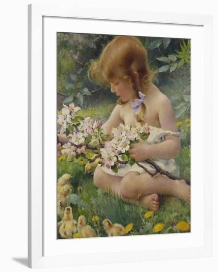 Spring. Circular, 1917-Franz Dvorak-Framed Giclee Print