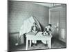 Spring Cleaning; Housewifery Lesson, Denmark Hill School, Dulwich, London, 1908-null-Mounted Photographic Print