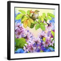 Spring Colors 2-Ata Alishahi-Framed Giclee Print