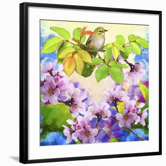 Spring Colors 2-Ata Alishahi-Framed Giclee Print