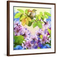 Spring Colors 2-Ata Alishahi-Framed Giclee Print