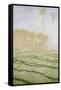 Spring Countryside at Giverny-Claude Monet-Framed Stretched Canvas