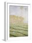 Spring Countryside at Giverny-Claude Monet-Framed Giclee Print