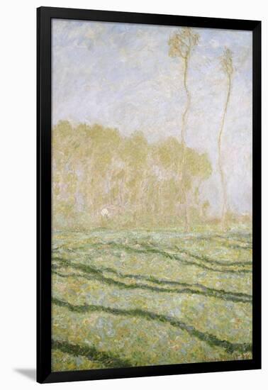 Spring Countryside at Giverny-Claude Monet-Framed Giclee Print