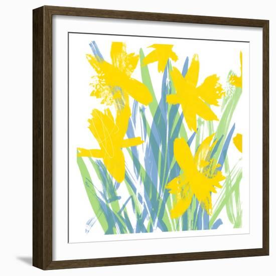 Spring Daffodils-Jenny Frean-Framed Giclee Print