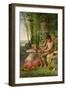 Spring (Daphnis and Chlo), 1865-Jean-François Millet-Framed Giclee Print