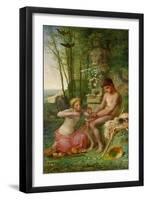 Spring (Daphnis and Chlo), 1865-Jean-François Millet-Framed Giclee Print