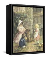 Spring Decorations-Agnes Gardner King-Framed Stretched Canvas