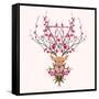 Spring Deer-Robert Farkas-Framed Stretched Canvas