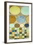 Spring Dots I-Michael Marcon-Framed Art Print