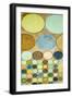 Spring Dots I-Michael Marcon-Framed Art Print