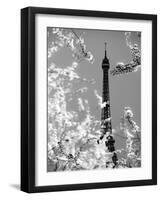 Spring Eiffel BW-Tracey Telik-Framed Photographic Print