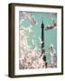 Spring Eiffel Green-Tracey Telik-Framed Photographic Print