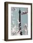 Spring Eiffel Pastel-Tracey Telek-Framed Photographic Print